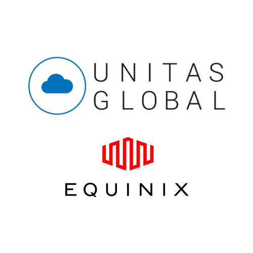 Unitas Global and Equinix Logos